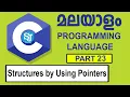 Structure in C Program Malayalam Passing Structures by Using Pointers Structures and Pointers