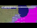 WATCH LIVE Friday s storm in Chicago - temps are dropping rain may turn to snow soon