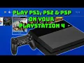 Play PS1 PS2 PSP games on your PlayStation 4 - full setup and installation