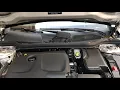 Mercedes-Benz GLA - Coolant reservoir location