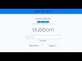 Beat my Word Game using JavaScript