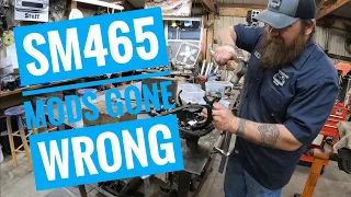 SM465 4 speed modifications gone wrong What not to do to a granny low racing transmission