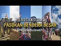 Heboh! Pasukan Pengibaran Bendera Besar Ini Bikin Semua Terpukau! _ majlis sholawat