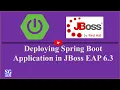 Preparing a Spring Boot application to deploy it to JBoss EAP 6 3