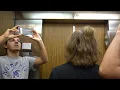 Refurbished old Montgomery hydraulic elevator Dillards Tyrone Square Mall Saint Petersburg FL