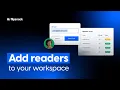 How to add readers to your workspace Flipsnack com