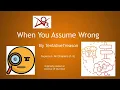 When You Assume Wrong by TentativeTreason Supercut - All Chapters 1-3 Marvel fanfiction Avengers