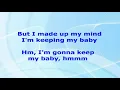 Papa Don't Preach (Lyrics Video) - Madonna