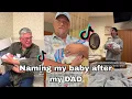 Download Lagu Naming my baby after my Dad Reaction Video || TikTok Compilation