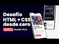 Desafio HTML CSS Parte 1 Mobile First