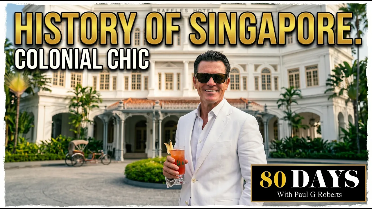 DAY 37 "HISTORY OF SINGAPORE" '80DAYS' Series with Paul G Roberts