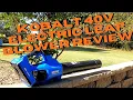 Electric Kobalt Leaf Blower Review