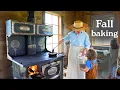 Baking In Early 1900s Cookstove Wood-fired INCREDIBLE