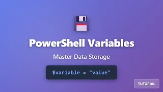 PowerShell Variables Tutorial Learn to Store Data with Symbol for Beginners