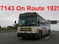 NeoplanDude NJ Transit 2008 MCI D4500CL On Route 192 To New York