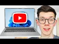 How To Add YouTube Shortcut On Desktop - Step By Step