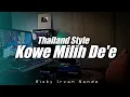 Download Lagu Thailand Style x Slow Bass ‼️ Kowe Milih De E ( DJ Topeng Remix )