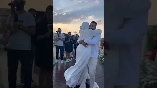 اهو جيه اليوم اللي بتمناه فرحت ناديه قمر اووي 