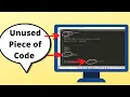 How to Find Unused or Dead Part of a Python Program Automatically