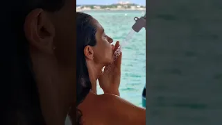 How She Showers on a Yacht #shorts #woman #boat #travel