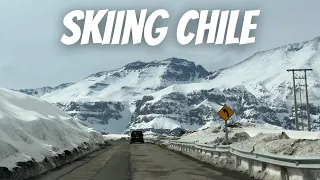 My first time skiing in SOUTH AMERICA
