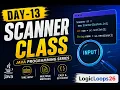 Scanner class in Java