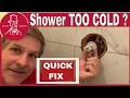 How to Change Temperature of Delta Shower My shower is cold