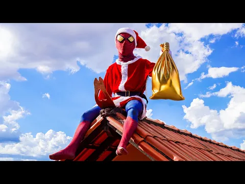 O HOMEM ARANHA AJUDOU O PAPAI NOEL!