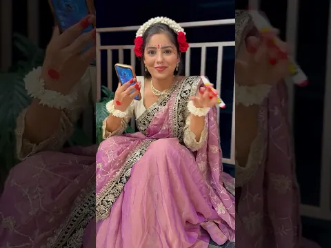 My Radha Rani look🦚| Anju mor | #janmashtami #radharani #ytshorts #yt