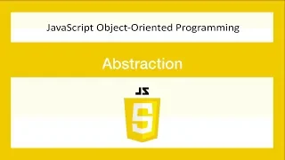JavaScript Object-oriented Programming -Abstraction- JS