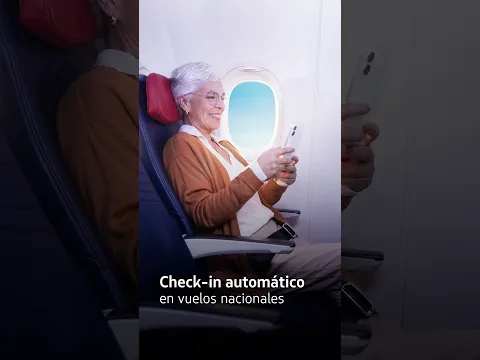 Check in automático en vuelos nacionales