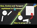 Sine Cosine and Tangent How to use it How can you Visually Program with it Visual Math