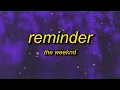 Download Lagu The Weeknd - Reminder (sped up/tiktok version) Lyrics | got a sweet asian chick she go lo mein