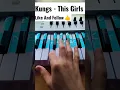 Download Lagu This Girls - Kungs - Piano Easy Tutorial for beginners #piano #easy #tutorial #pianocover #beginners
