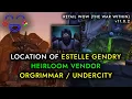 Estelle Gendry Heirlooms Vendor WoW