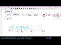 Week 9 Solving PDE ft Finite Difference Diffusion equation et al NPTEL Scientific Comp Python