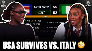 USA Wins CLOSE Battle Against Italy 😮‍💨