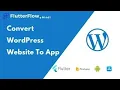 Convert Website Into App Without Code FlutterFlow Tutorial