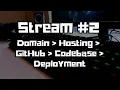 Stream Domain Hosting GitHub Codebase Deployment rubberduckarmy com