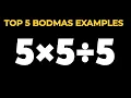 Only 1 Can Solve These Top 5 BODMAS Examples Try Now