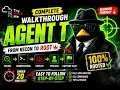 Hacked the Agent T room on TryHackMe step-by-step From recon to ROOT access Perfect for beginners