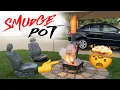 How To Build a Custom SMUDGE POT Waste Oil Burner EXPLOSIVE RESULTS