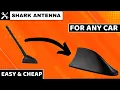 Lagu How to Install a Universal Shark Fin Antenna - Easy \u0026 Cheap