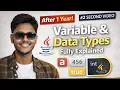 Java Variables Data Types Explained in Hindi Java Tutorial for Beginners