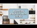 Beautiful Functional Backsplash Ideas for Modern Kitchens