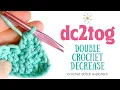 Double Crochet 2 Together dc2tog Double Crochet Decrease Crochet Stitch Explorer Saturdays