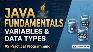 Variables Data Types Java Fundamentals