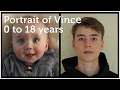 Download Lagu Portrait of Vince, 0 to 18 years