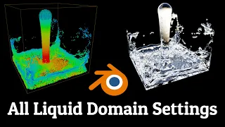 Fluid Simulation Mantaflow Domain Settings Blender 3 2 Tutorial