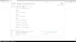 Python Numpy - splitting arrays